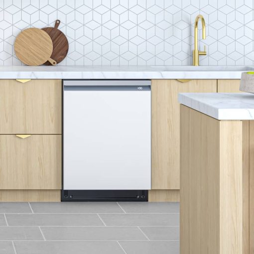 Samsung 24" White Glass BESPOKE Smart Dishwasher With StormWash+ 42dBA With Smart Dry - Image 10