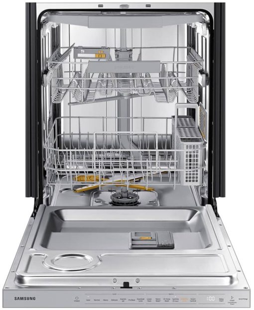 Samsung 24" White Glass BESPOKE Smart Dishwasher With StormWash+ 42dBA With Smart Dry - Image 2