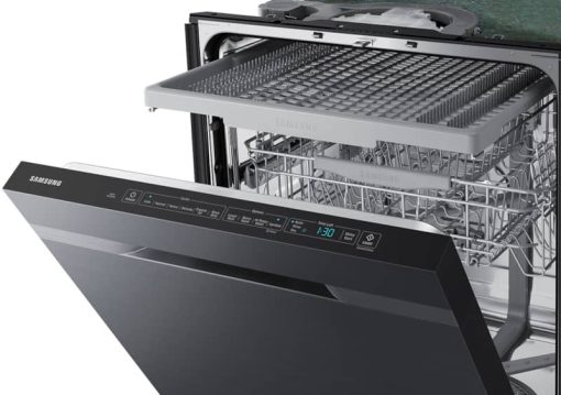 Samsung 24" Fingerprint Resistant Black Stainless Steel StormWash 48 dBA Dishwasher - Image 9