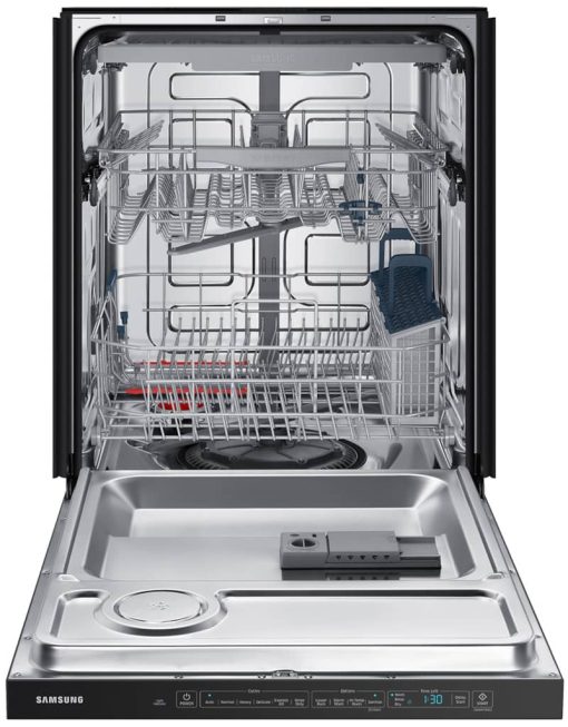 Samsung 24" Fingerprint Resistant Black Stainless Steel StormWash 48 dBA Dishwasher - Image 2