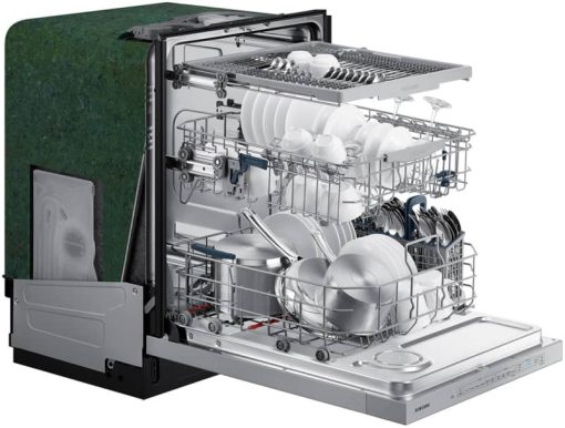 Samsung 24" Fingerprint Resistant Stainless Steel StormWash 48 dBA Dishwasher - Image 8