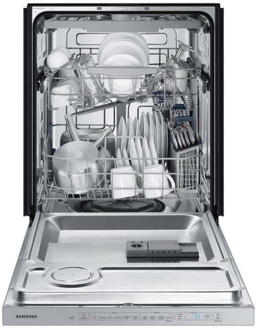 Samsung 24" Fingerprint Resistant Stainless Steel StormWash 48 dBA Dishwasher - Image 3