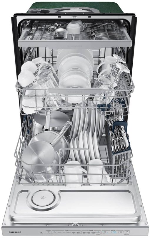Samsung 24" Fingerprint Resistant Stainless Steel StormWash 48 dBA Dishwasher - Image 4