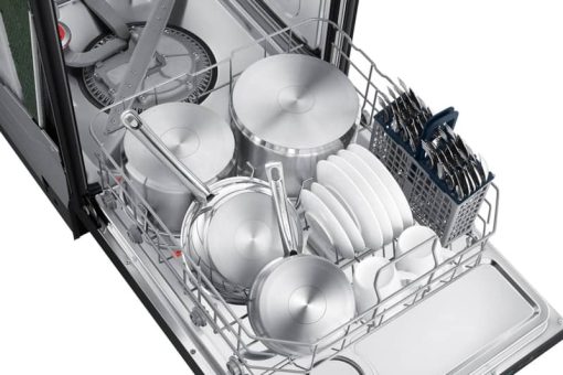 Samsung 24" Fingerprint Resistant Black Stainless Steel StormWash 48 dBA Dishwasher - Image 12