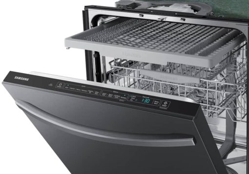 Samsung 24" Fingerprint Resistant Black Stainless Steel StormWash 48 dBA Dishwasher - Image 9