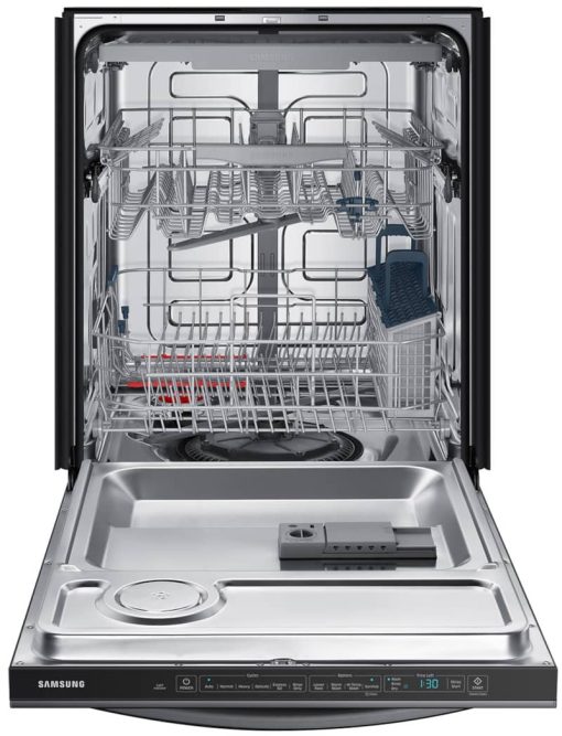 Samsung 24" Fingerprint Resistant Black Stainless Steel StormWash 48 dBA Dishwasher - Image 2