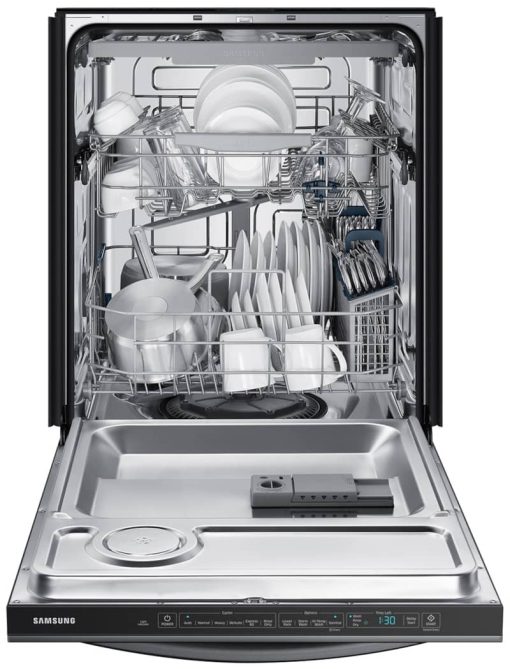 Samsung 24" Fingerprint Resistant Black Stainless Steel StormWash 48 dBA Dishwasher - Image 3
