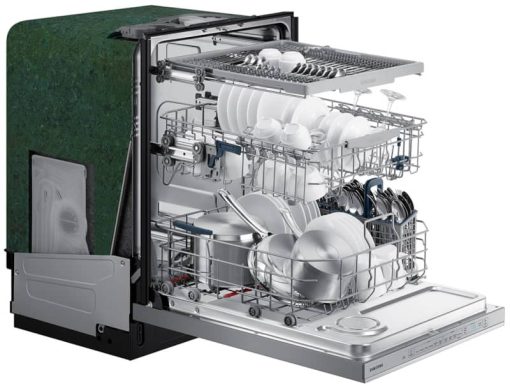 Samsung 24" Fingerprint Resistant Stainless Steel StormWash 48 dBA Dishwasher - Image 8