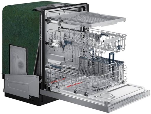 Samsung 24" Fingerprint Resistant Stainless Steel StormWash 48 dBA Dishwasher - Image 7