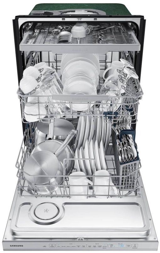 Samsung 24" Fingerprint Resistant Stainless Steel StormWash 48 dBA Dishwasher - Image 4
