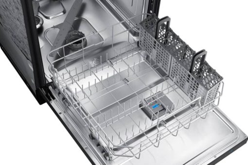 Samsung 24" Fingerprint Resistant Black Stainless Steel StormWash 42 dBA Dishwasher - Image 11