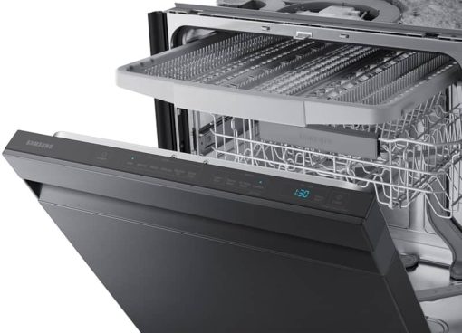 Samsung 24" Fingerprint Resistant Black Stainless Steel StormWash 42 dBA Dishwasher - Image 9