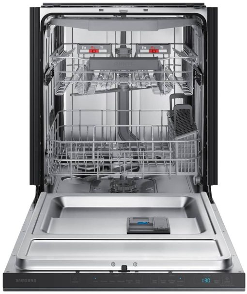 Samsung 24" Fingerprint Resistant Black Stainless Steel StormWash 42 dBA Dishwasher - Image 2