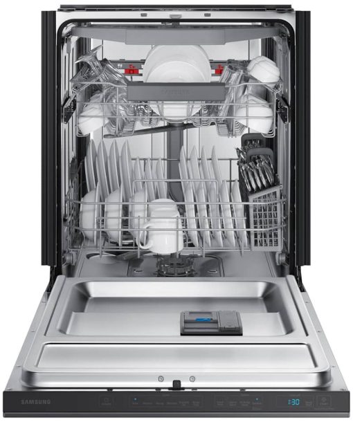 Samsung 24" Fingerprint Resistant Black Stainless Steel StormWash 42 dBA Dishwasher - Image 3
