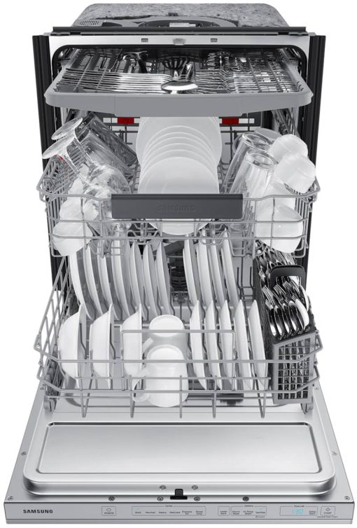 Samsung 24" Fingerprint Resistant Stainless Steel StormWash 42 dBA Dishwasher - Image 4