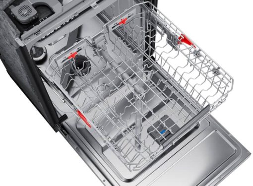 Samsung 24" Fingerprint Resistant Stainless Steel StormWash 42 dBA Dishwasher - Image 10