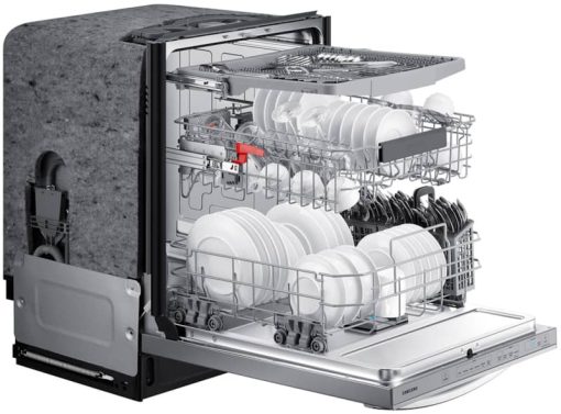 Samsung 24" Fingerprint Resistant Stainless Steel StormWash 42 dBA Dishwasher - Image 8