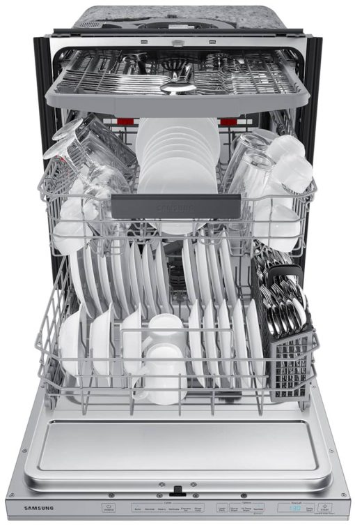 Samsung 24" Fingerprint Resistant Stainless Steel StormWash 42 dBA Dishwasher - Image 4