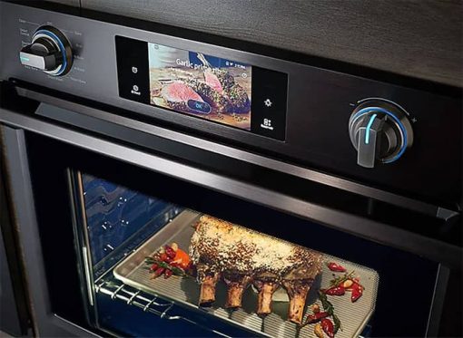 Samsung 30" Fingerprint Resistant Black Stainless Steel Double Wall Oven - Image 12