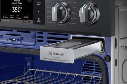 Samsung 30" Fingerprint Resistant Black Stainless Steel Double Wall Oven - Image 10