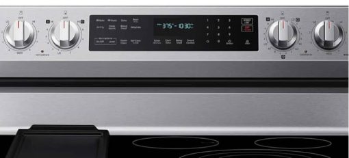 Samsung 6.3 Cu. Ft. Fingerprint Resistant Stainless Steel Smart Freestanding Electric Range With Flex Duo, No Preheat Air Fry & Griddle - Image 8