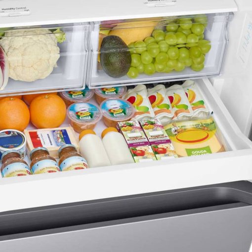 Samsung ADA 22 Cu. Ft. Fingerprint Resistant Stainless Steel Smart 3-Door French Door Refrigerator With External Water Dispenser - Image 7