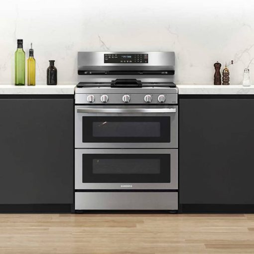 Samsung 6 Cu. Ft. Fingerprint Resistant Stainless Steel Smart Freestanding Gas Range With Flex Duo, Stainless Cooktop & Air Fry - Image 10