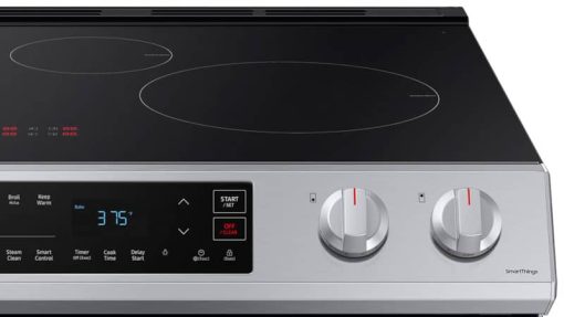 Samsung 6.3 Cu. Ft. Fingerprint Resistant Stainless Steel Front Control Slide-In Induction Range - Image 8