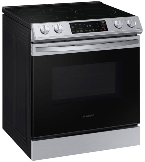 Samsung 6.3 Cu. Ft. Fingerprint Resistant Stainless Steel Front Control Slide-In Induction Range - Image 6