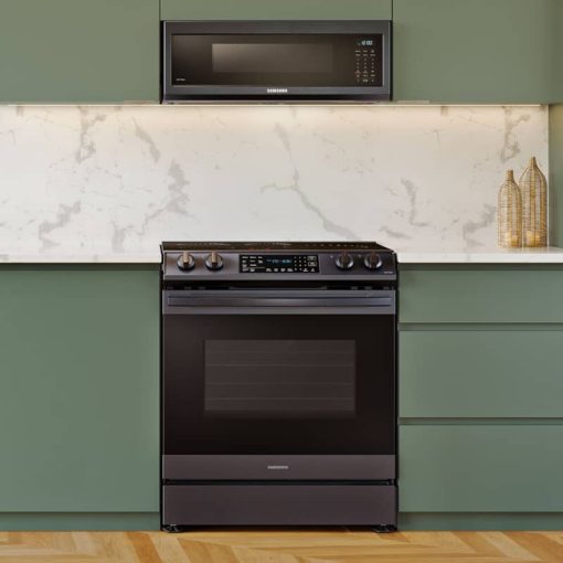 Samsung 6.3 Cu. Ft. Fingerprint Resistant Black Stainless Steel Front Control Slide-In Induction Range With Air Fry - Image 11