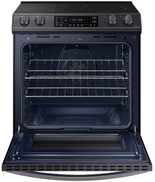 Samsung 6.3 Cu. Ft. Fingerprint Resistant Black Stainless Steel Front Control Slide-In Induction Range With Air Fry - Image 2
