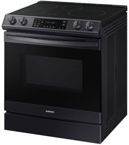 Samsung 6.3 Cu. Ft. Fingerprint Resistant Black Stainless Steel Front Control Slide-In Induction Range With Air Fry - Image 3