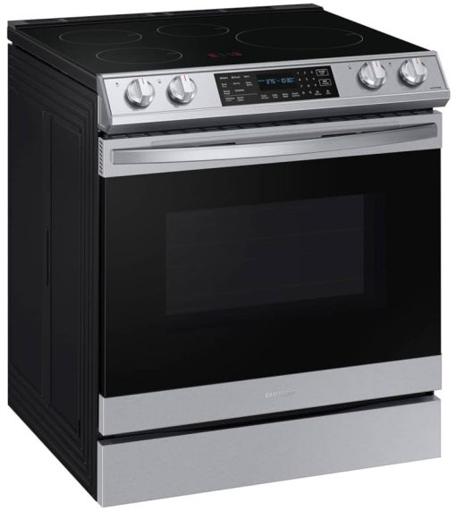 Samsung 6.3 Cu. Ft. Fingerprint Resistant Stainless Steel Front Control Slide-In Induction Range With Air Fry - Image 6