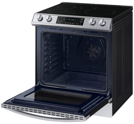 Samsung 6.3 Cu. Ft. Fingerprint Resistant Stainless Steel Front Control Slide-In Induction Range With Air Fry - Image 5