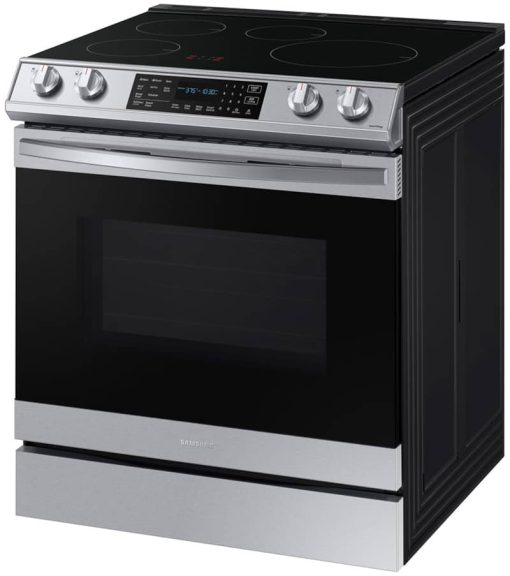 Samsung 6.3 Cu. Ft. Fingerprint Resistant Stainless Steel Front Control Slide-In Induction Range With Air Fry - Image 3