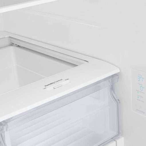 Samsung ADA 22 Cu. Ft. Fingerprint Resistant Black Stainless Steel Smart 3-Door French Door Refrigerator - Image 6