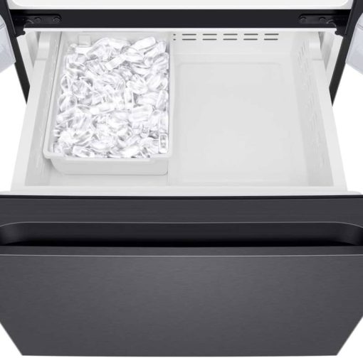 Samsung ADA 22 Cu. Ft. Fingerprint Resistant Black Stainless Steel Smart 3-Door French Door Refrigerator - Image 9