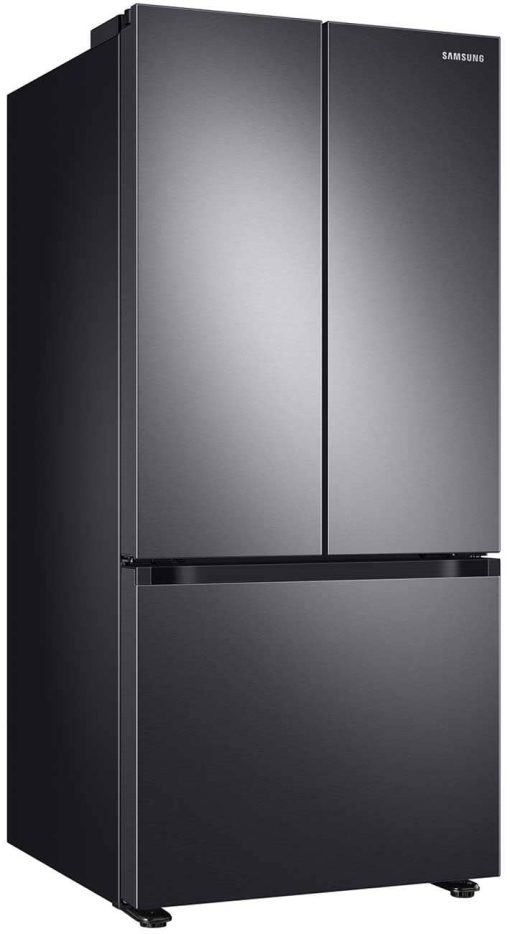 Samsung ADA 22 Cu. Ft. Fingerprint Resistant Black Stainless Steel Smart 3-Door French Door Refrigerator - Image 4