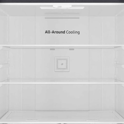 Samsung ADA 22 Cu. Ft. Fingerprint Resistant Black Stainless Steel Smart 3-Door French Door Refrigerator - Image 5