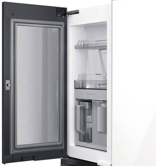 Samsung ADA 23 Cu. Ft. White Glass BESPOKE CounterDepth 4-Door Flex Refrigerator - - Image 7