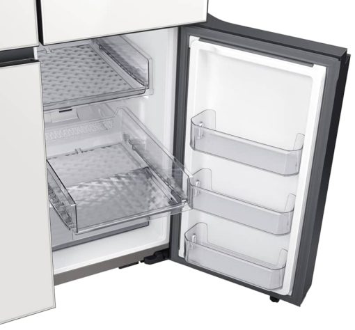 Samsung ADA 23 Cu. Ft. White Glass BESPOKE CounterDepth 4-Door Flex Refrigerator - - Image 12