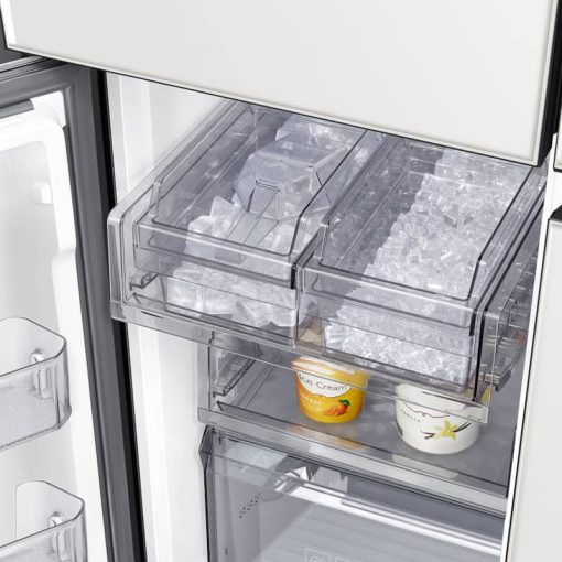 Samsung ADA 23 Cu. Ft. White Glass BESPOKE CounterDepth 4-Door Flex Refrigerator - - Image 10