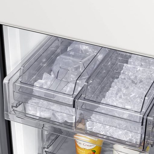 Samsung ADA 23 Cu. Ft. White Glass BESPOKE CounterDepth 4-Door Flex Refrigerator - - Image 11