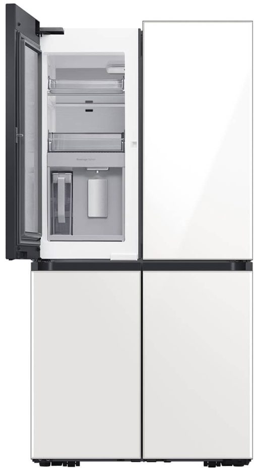 Samsung ADA 23 Cu. Ft. White Glass BESPOKE CounterDepth 4-Door Flex Refrigerator - - Image 6