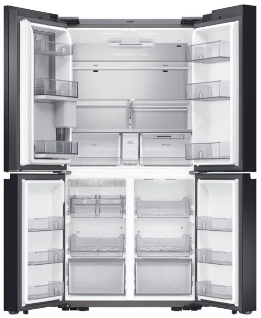 Samsung ADA 23 Cu. Ft. White Glass BESPOKE CounterDepth 4-Door Flex Refrigerator - - Image 2