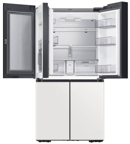 Samsung ADA 23 Cu. Ft. White Glass BESPOKE CounterDepth 4-Door Flex Refrigerator - - Image 5