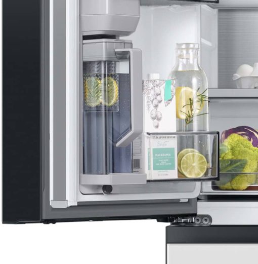 Samsung ADA 23 Cu. Ft. Custom Panel BESPOKE Counter Depth 4Door French Door Refrigerator With AutoFill Water Pitcher - - Image 2