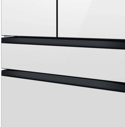 Samsung ADA 23 Cu. Ft. White Glass BESPOKE Counter Depth 4Door French Door Refrigerator With Beverage Center - - Image 10