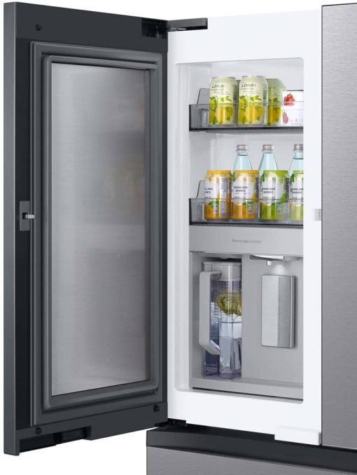 Samsung ADA 23 Cu. Ft. Stainless Steel BESPOKE Counter Depth 4Door French Door Refrigerator With Beverage Center - - Image 7