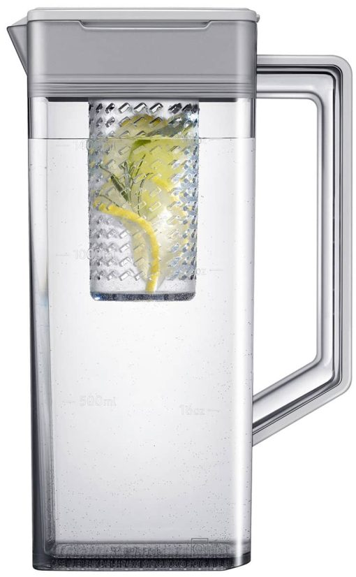 Samsung ADA 24 Cu. Ft. Custom Panel BESPOKE Counter Depth 3-Door French Door Refrigerator With AutoFill Water Pitcher - Image 5